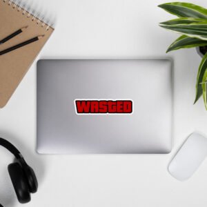 WASTED Classic Logo | Heavyweight Vinyl Sticker